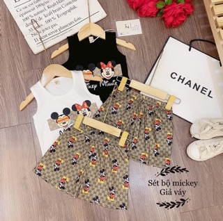 [FREESHIP] Set mickey mouse bé gái (4-21kg)