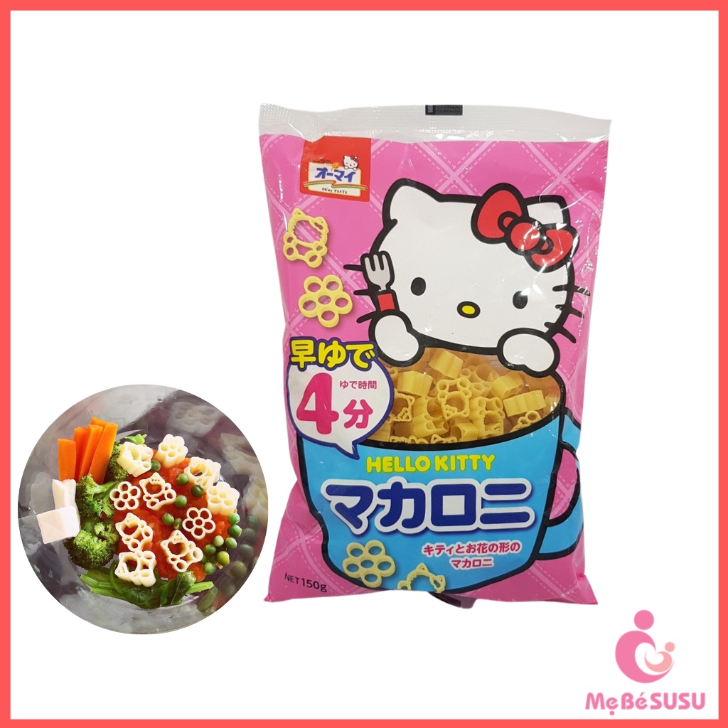 Nui Hello Kitty Hình Hoa 150G Nhật Bản Cho Bé Ăn Dặm [DATE thumbnail