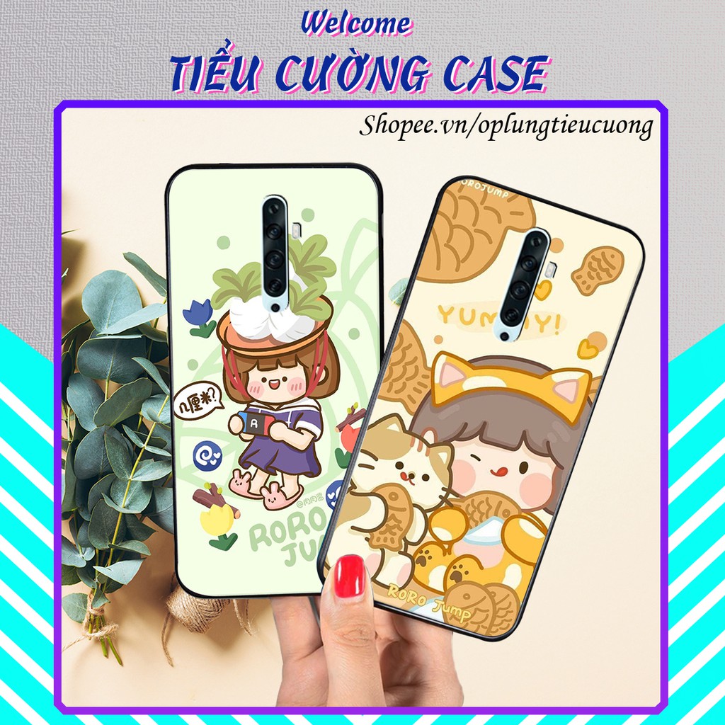 Ốp điện thoại Oppo Reno 2/Reno 2F/Reno3-A91/A31/Reno 3 Pro in hình "Yuan ngộ nghĩnh"siêu dễ thương