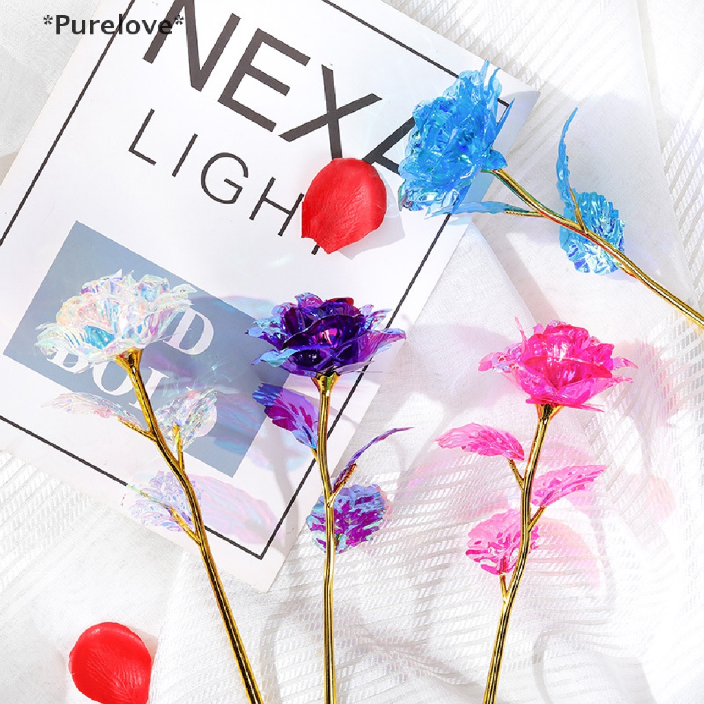[Purelove] Hoa Hồng Vĩnh Cửu Nhiều Màu Sắc Trang Trí Tiệc Cưới [Hot