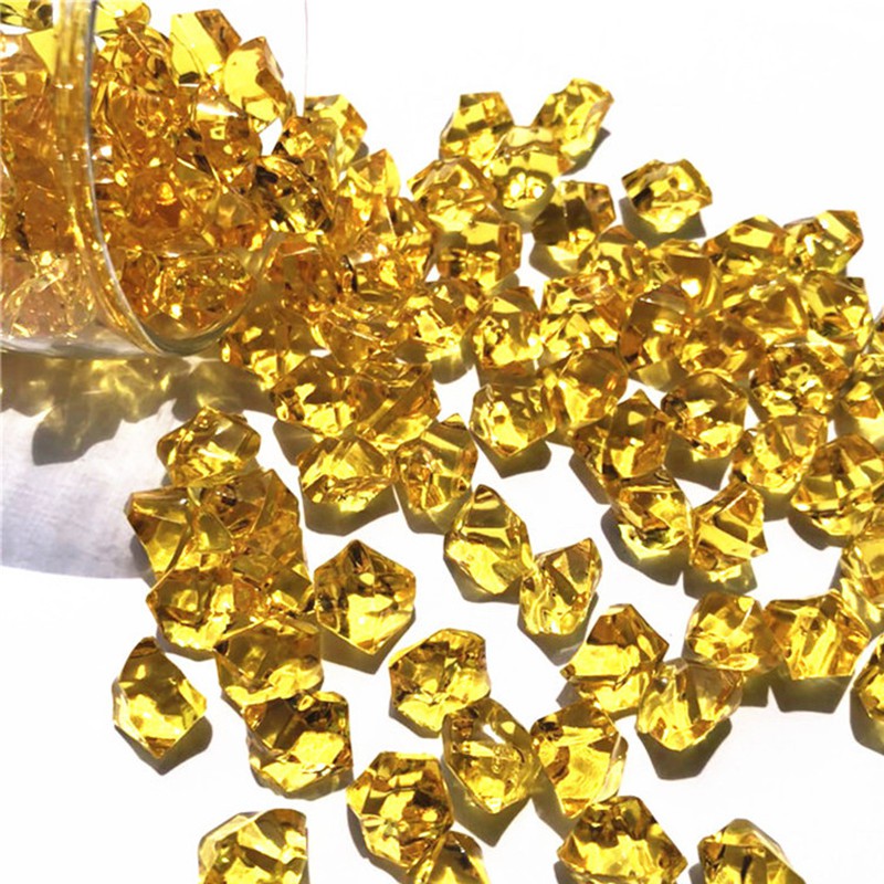 Túi 150 hạt kim cương nhân tạo bằng nhựa nhiều màu dùng làm thủ công xinh xắn