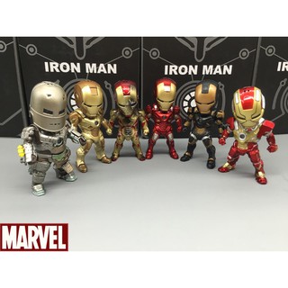 Mô hình iron man LED 6 mẫu (bộ 2)