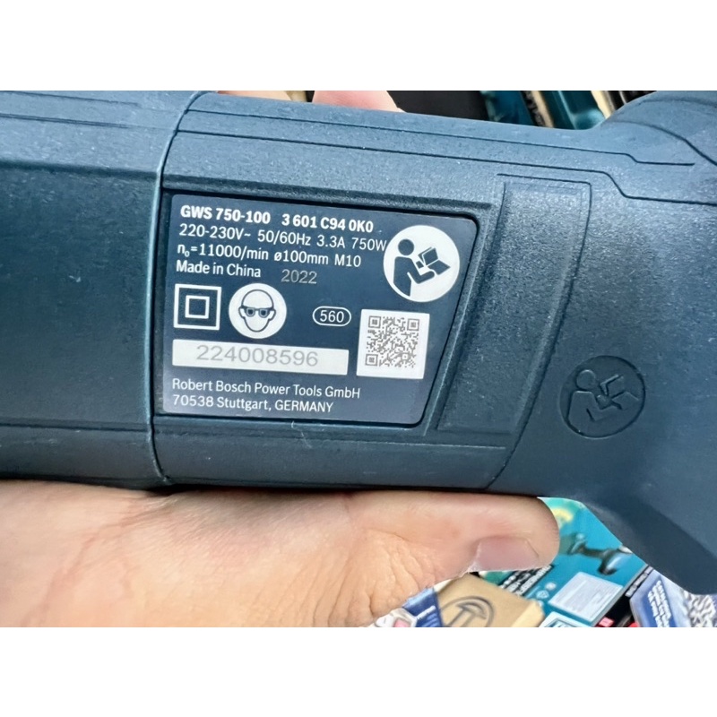 Máy mài góc bằng điện Bosch GWS 750-100
