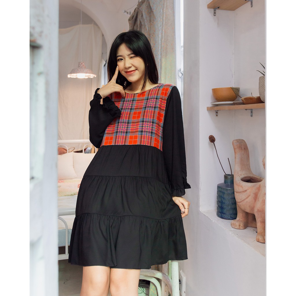 Đầm BabyDoll Tầng Phối | BigBuy360 - bigbuy360.vn