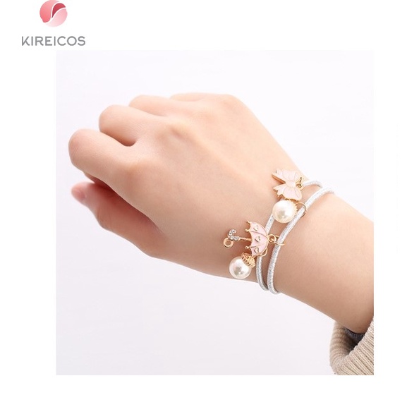 Set 3 Dây Cột Tóc Vòng Đeo Tay Đủ Hình Siêu Kute