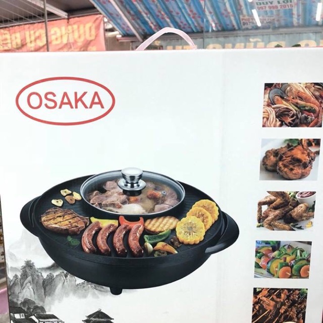 Nồi lẩu osaka 2in 1