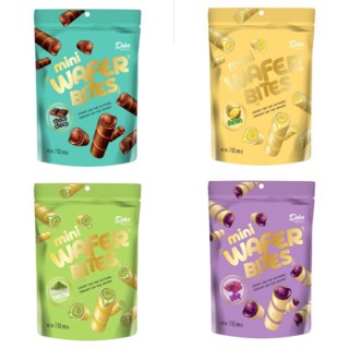 BÁNH QUẾ MINI WAFER BITES DEKA VỊ SẦU RIÊNG - KHOAI LANG TÍM 200G