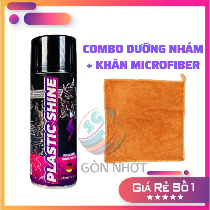 PHỤC HỒI NHỰA NHÁM, LỐP XE SPRAYKING 400ml