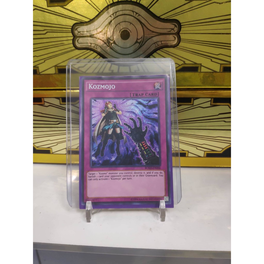 [ Dưa Hấu Yugioh ] Lá bài thẻ bài Kozmojo - Secret Rare - Tặng bọc bài nhựa bảo quản