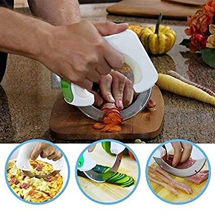 PVN49542 Dao tròn cắt thực phẩm đa năng Giá Rẻ