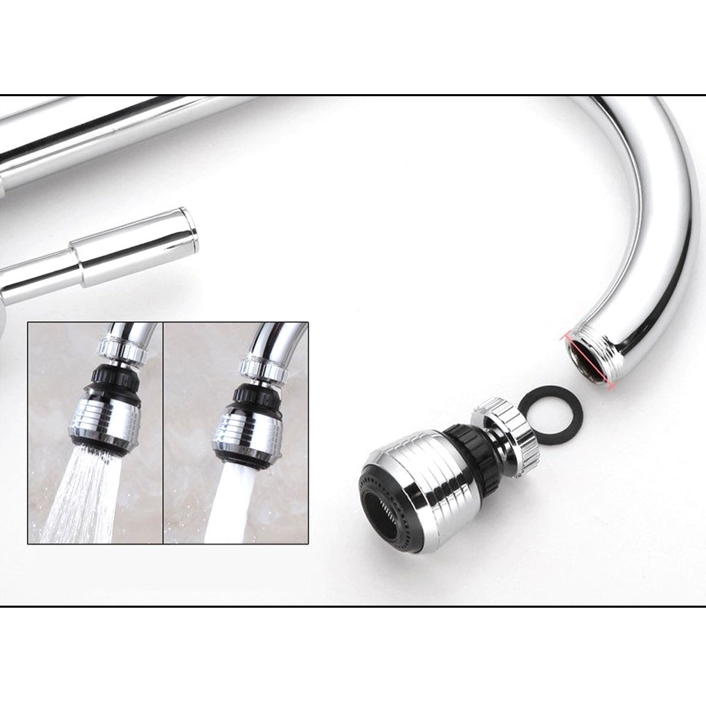 Vòi nước chất liệu kim loại kiểu dáng sang trọng tiện lợi