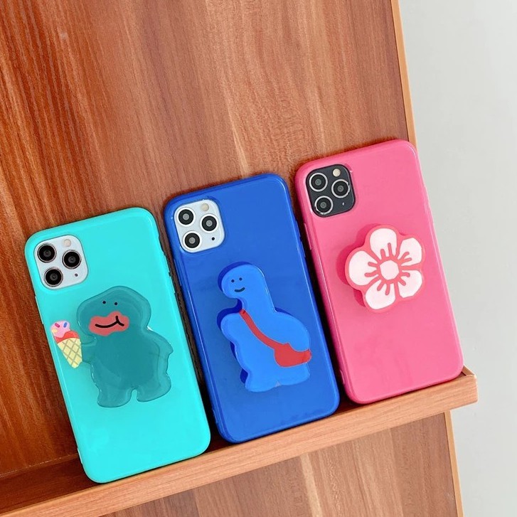 Cute ins funny dinosaur bear Irregular foldable stand holder expanding phone bracket | BigBuy360 - bigbuy360.vn