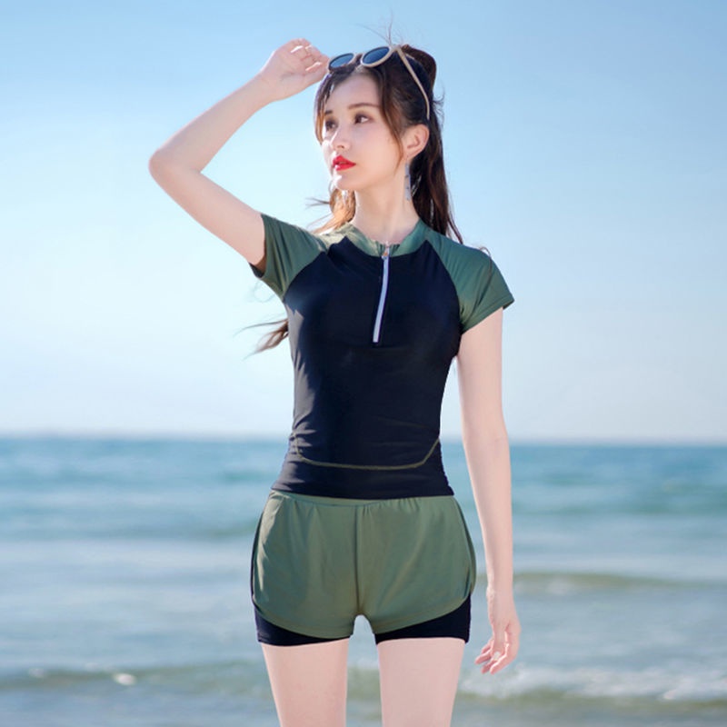 Bộ Đồ Bơi Hai Mảnh Che Bụng Thời Trang Thể Thao Cho Nữ 2021 | BigBuy360 - bigbuy360.vn