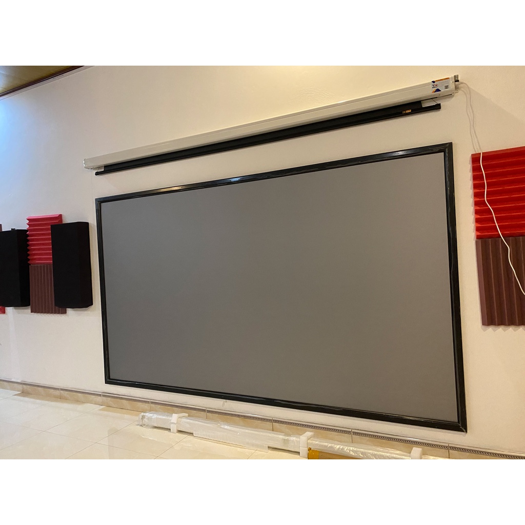 80″ – Màn chiếu tương phản cao V6+, khung viền 5cm