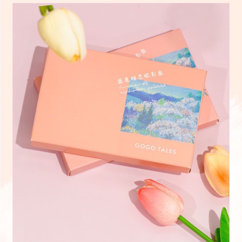 Bảng mắt 15 ô nhà Gogotales Monet Garden Plate .