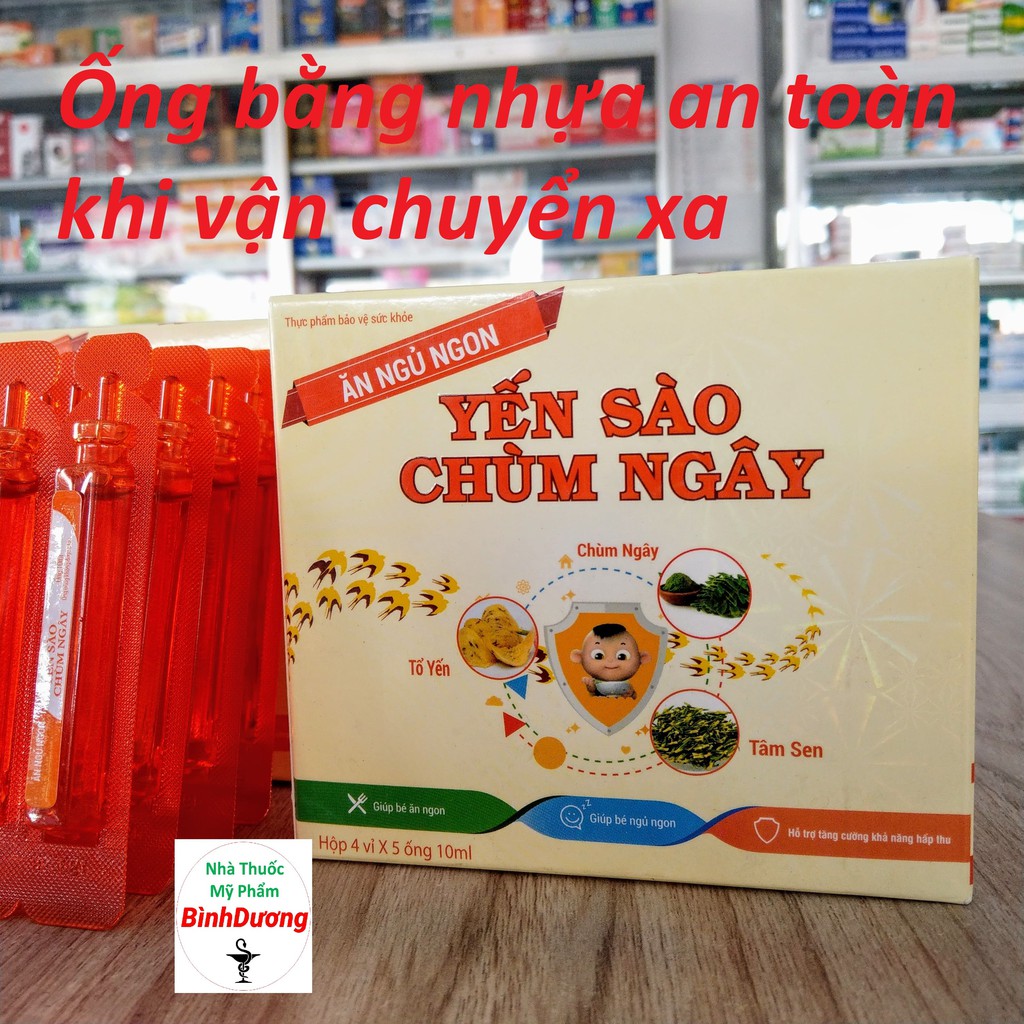 Siro Ăn Ngon Yến Sào Chùm Ngây Dành Cho Trẻ Biếng Ăn, Khó Ngủ, Hấp Thu Kém