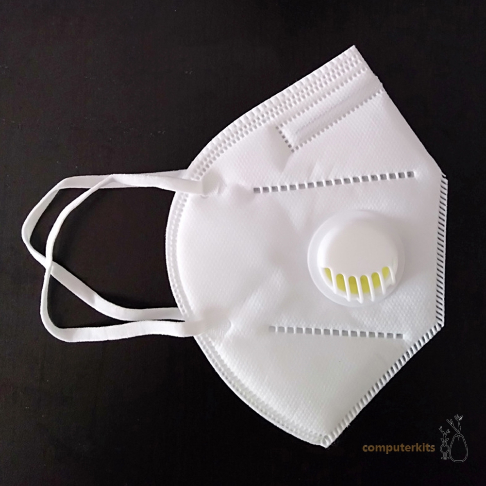 (Hàng Mới Về) Set 5 Khẩu Trang Thoáng Khí Có Van Thở Tiện Dụng | BigBuy360 - bigbuy360.vn