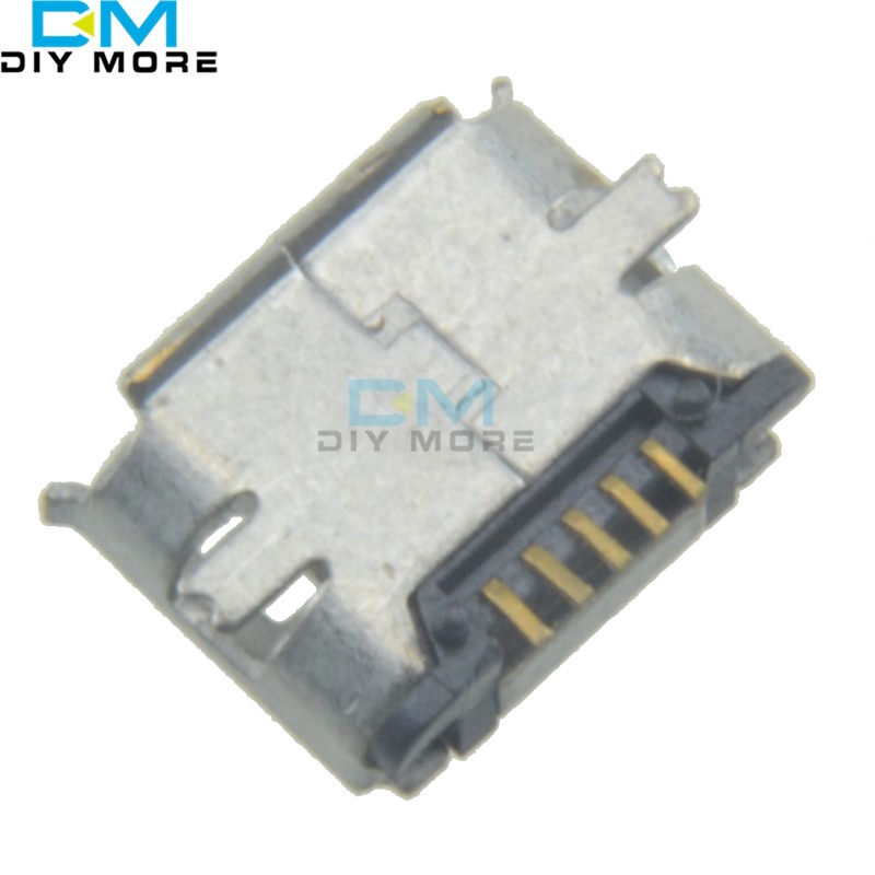 Set 10 Giắc Nhận USB Loại B Micro USB 5P 5-pin 5Pin