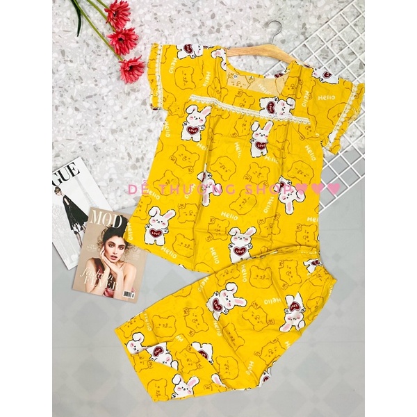 (61-66kg)BỘ LỬNG MẶC NHÀ CÀI NÚT VÀ CÓ TAY SIZE 3