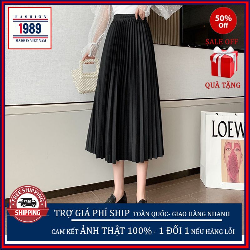 chân váy xếp li dài 🌺miDi kiểu dáng hàn quốc hót nhất 2021 ,LAMASS | BigBuy360 - bigbuy360.vn