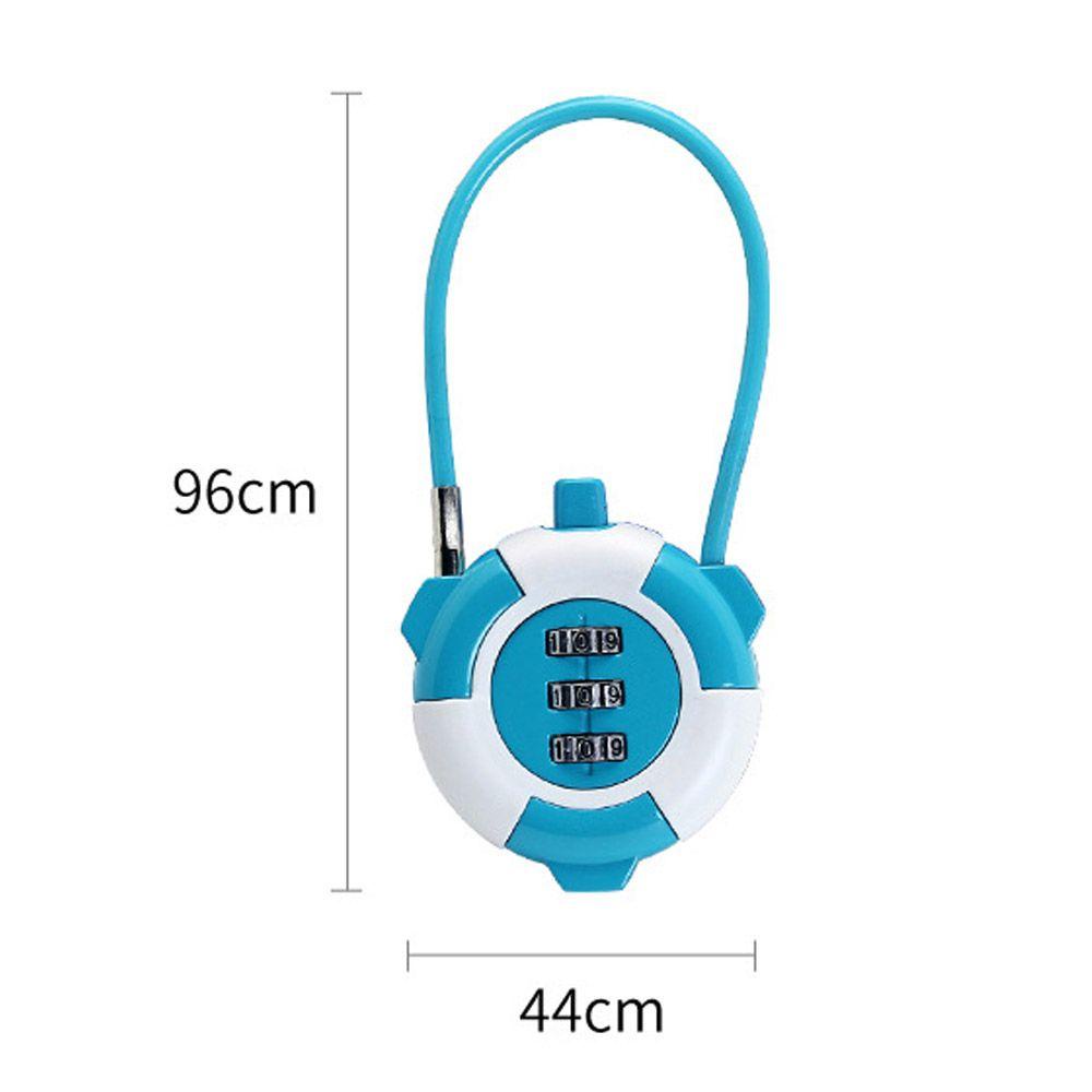 Ổ Khóa Mật Khẩu Mini Chống Trộm Đa Năng Họa Tiết Hoạt Hình Dễ Thương