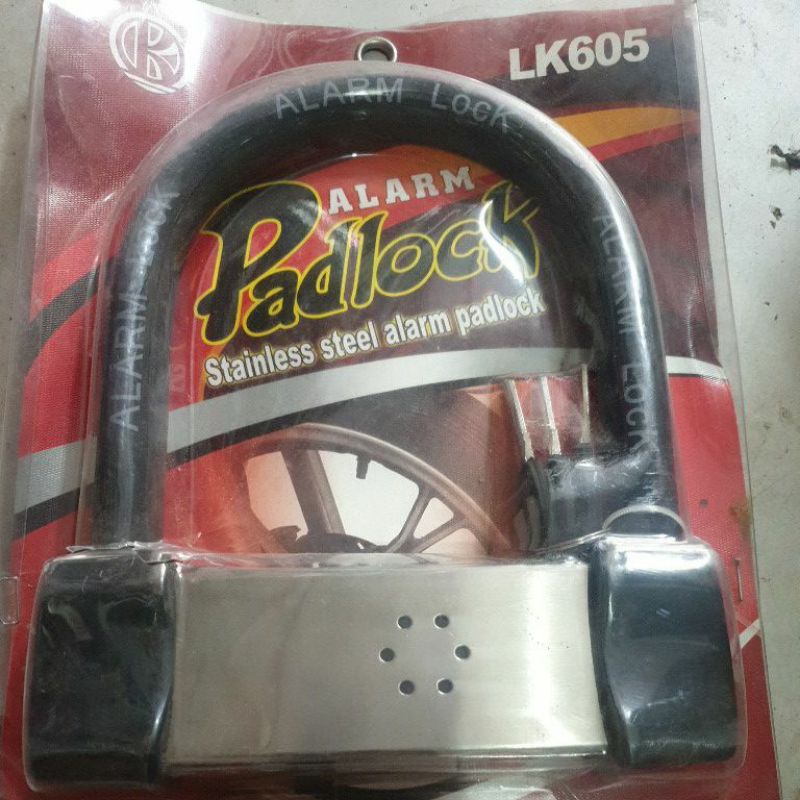 Khóa Chữ U báo động Padlock LK605