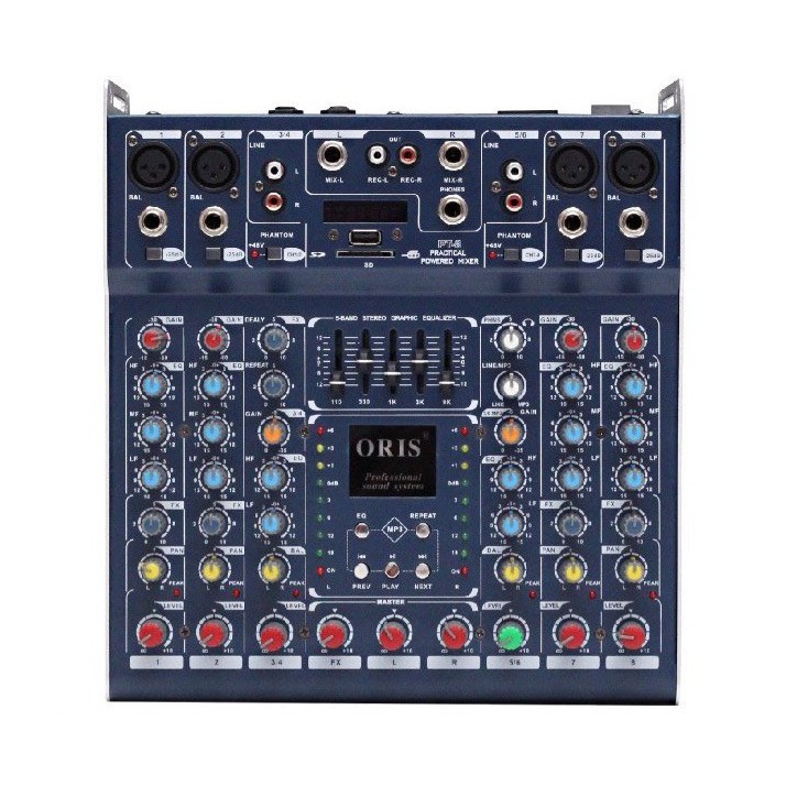Bàn Mixer tích hợp công suất Oris PT-8