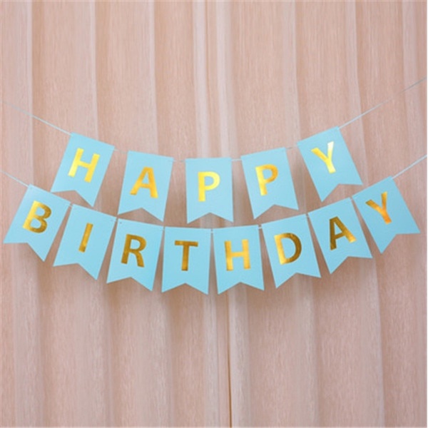 Set 13 bong bóng chữ HAPPY BIRTHDAY trang trí tiệc sinh nhật