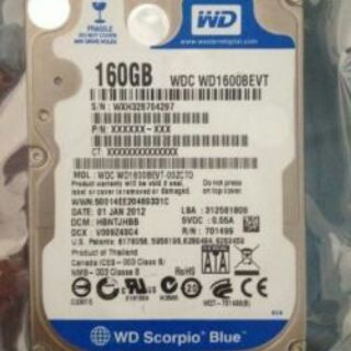 Ổ cứng HDD 250GB Laptop