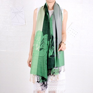 KHĂN CHOÀNG CỔ PASHMINA HOA LY