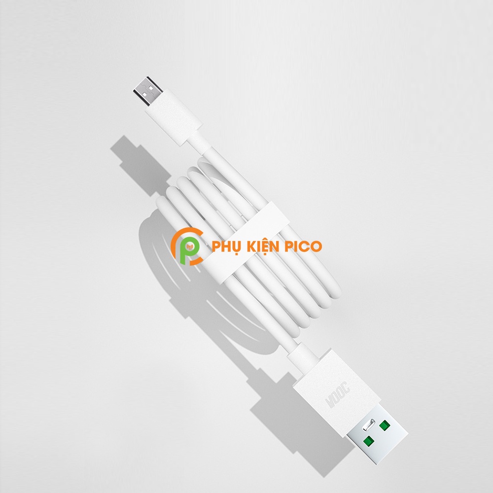 Cốc sạc nhanh Oppo chuẩn sạc VOOC 3.0 chính hãng bóc máy - Củ sạc nhanh Oppo 5V/ 4A 20W dây sạc chân Micro Usb