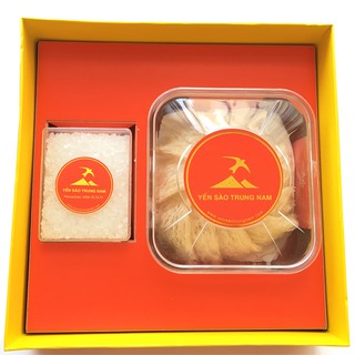 Tổ yến tinh chế, Yến sào Trung Nam, Tổ yến đã sạch lông, 6 tổ /50 gram (Hộp quà tặng)