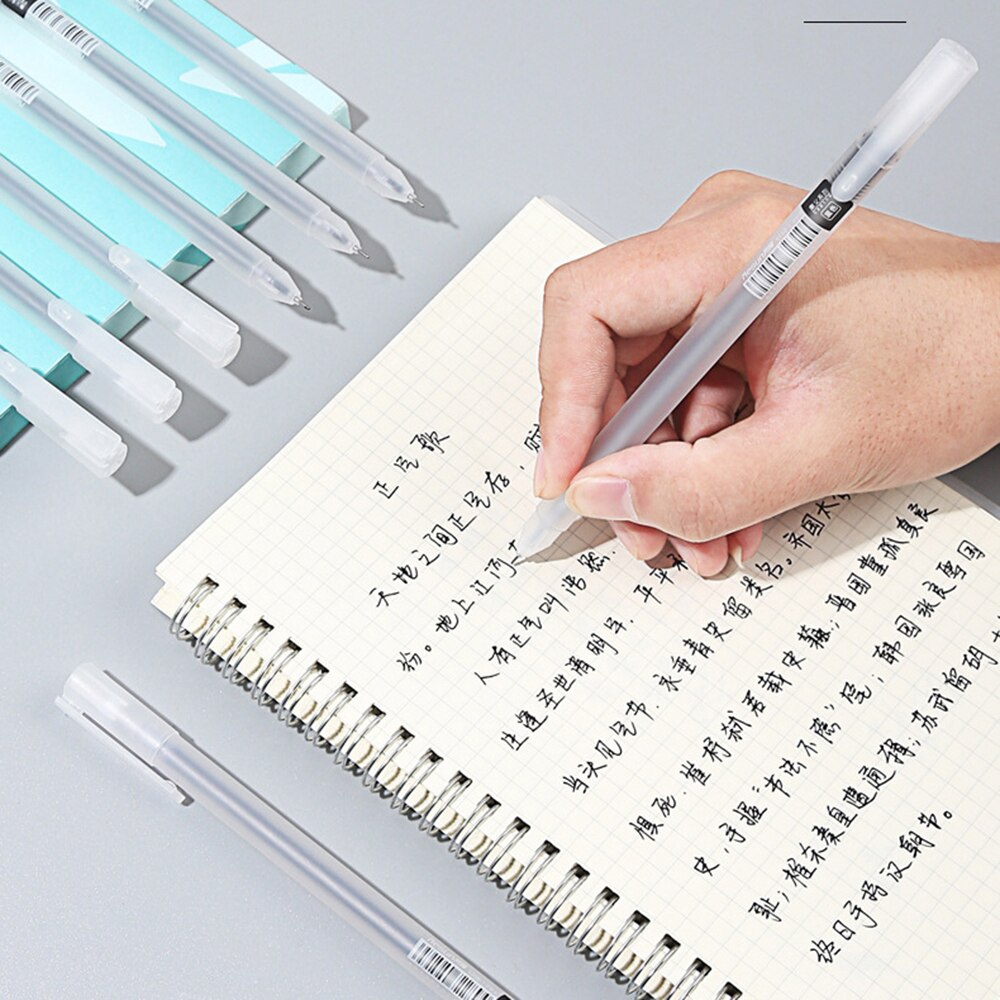 Bút Bi Mực Màu Đen / Đỏ / Xanh Dương Ngòi 0.5mm