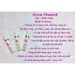 Serum Vitamin K - Hàn Quốc