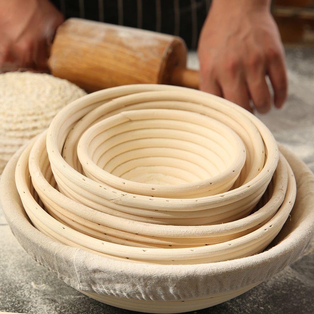 Rổ Mây Ủ Bột Làm Bánh Mì Bằng Tay Cho Nhà Bếp