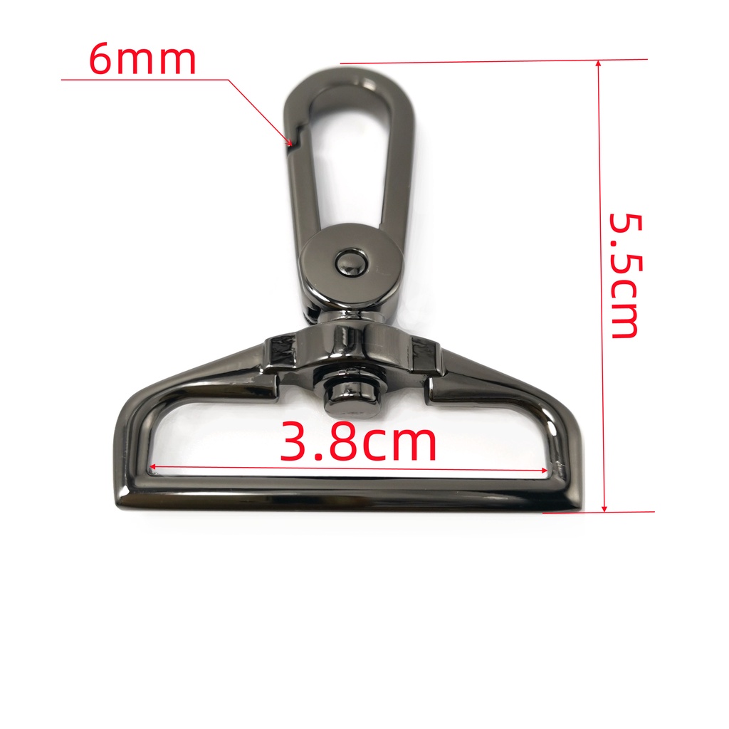 Móc Khóa Túi Xách Bằng Kim Loại Chất Lượng Cao 2.5cm 3.2cm 3.8cm