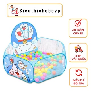 Lều bóng, lều banh, quây banh cho bé tặng kèm bóng nhựa