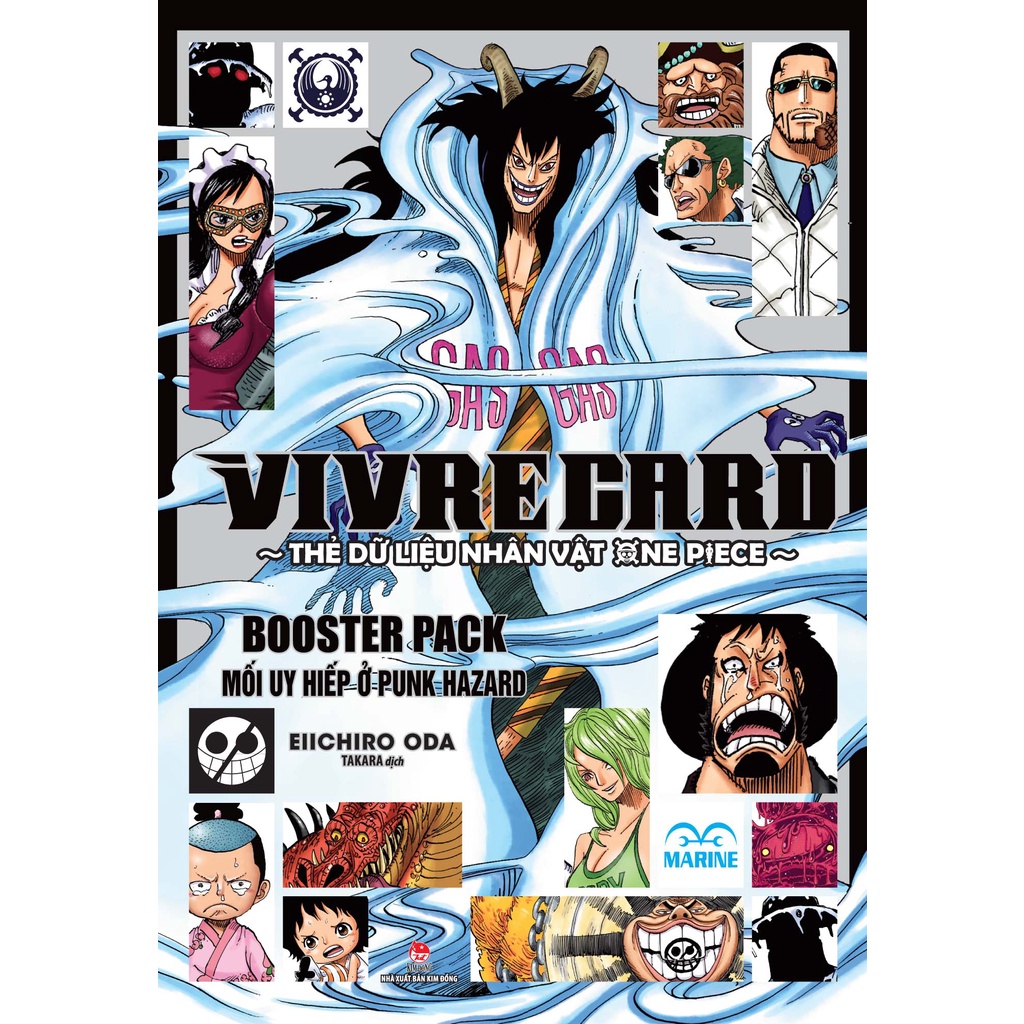 Truyện - Vivre Card - Thẻ Dữ Liệu Nhân Vật One Piece Booster Pack - Mối Uy Hiếp Ở Punk Hazard