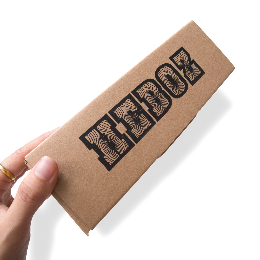 [Mã BMBAU50 giảm 7% đơn 99K] Hộp giấy brown HEBOZ new dùng để gói quà tặng, dịp sinh nhật lịch sự kèm nơ - 00000684