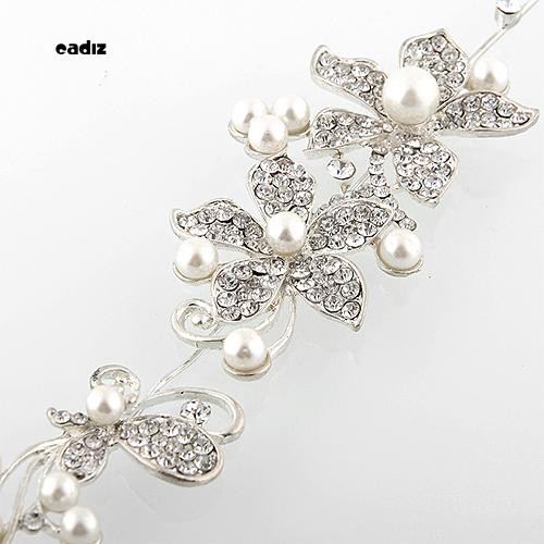 Trâm cài tóc cô dâu đính hạt giả ngọc trai