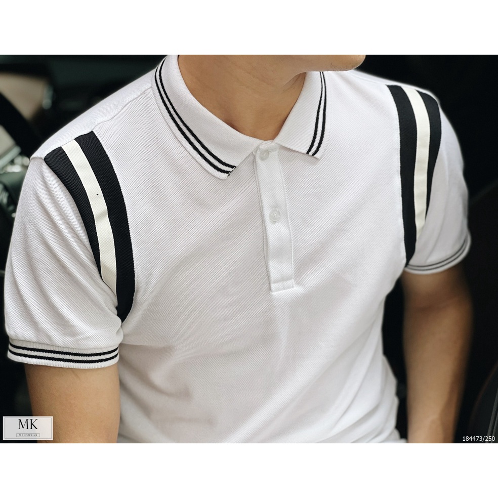 [ẢNH THẬT] Áo Polo Ngắn Tay Nam Nữ Cải Vai 3 Màu Đen, Trắng, Ghi Basic