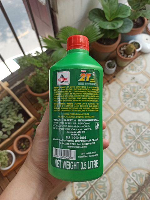 Dầu nhớt thơm 2 thì veloil thái lan 500ml