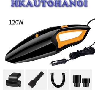 Máy hút bụi ô tô, máy hút bụi xe hơi công suất 120w cắm tẩu điện trên ô tô bảo hành 12 tháng