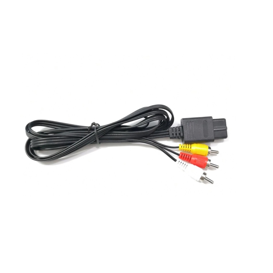 Dây Cable RCA  AV Cho Máy Game Nintendo Snes Cube N64
