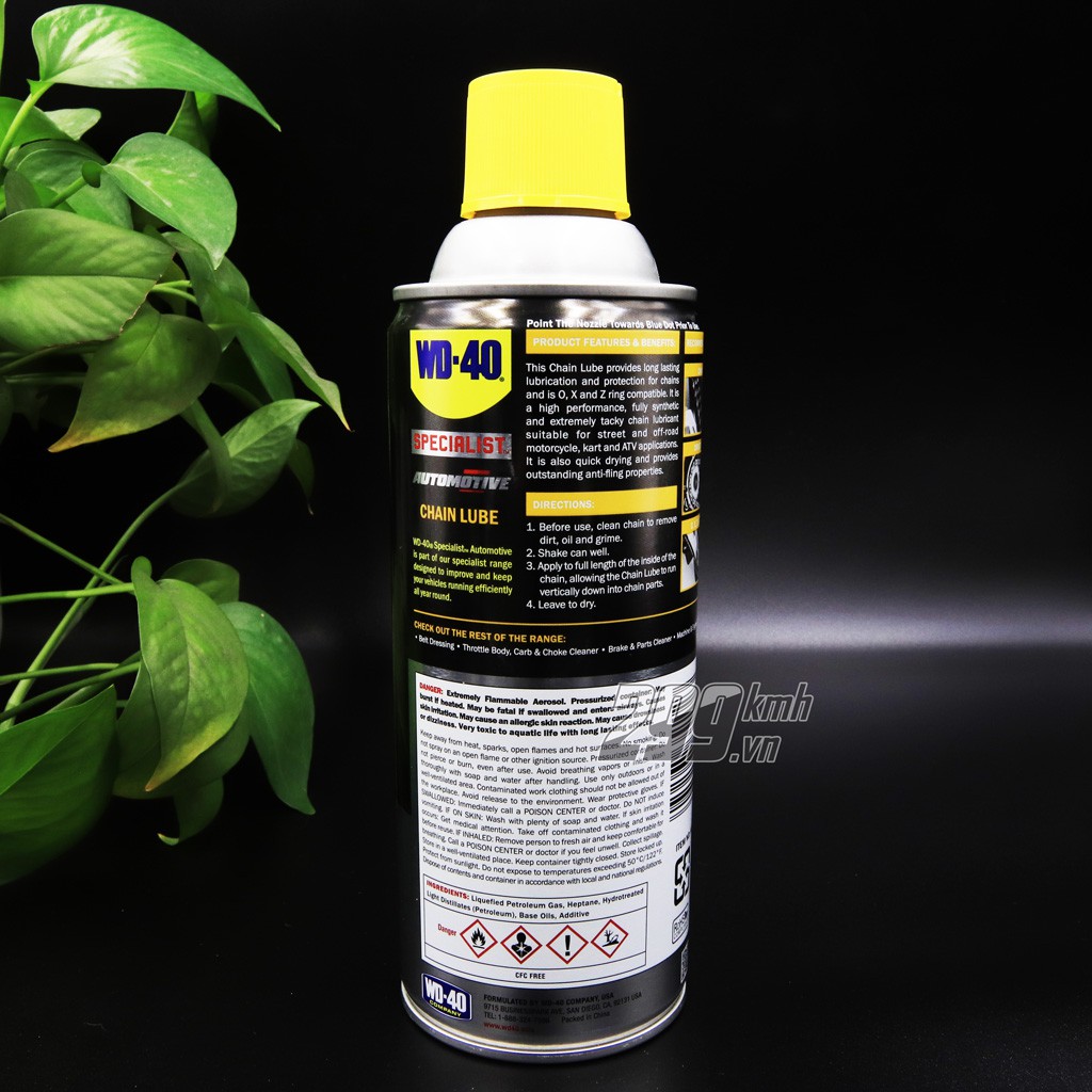 Xịt dưỡng sên bôi trơn sên xích WD-40 360ml