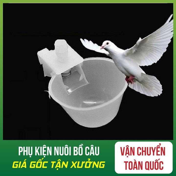 [Mã PET50K giảm Giảm 10% - Tối đa 50K đơn từ 250K] [Loại 1] Máng uống tự động cho chim bồ câu, chim cảnh , gà đá