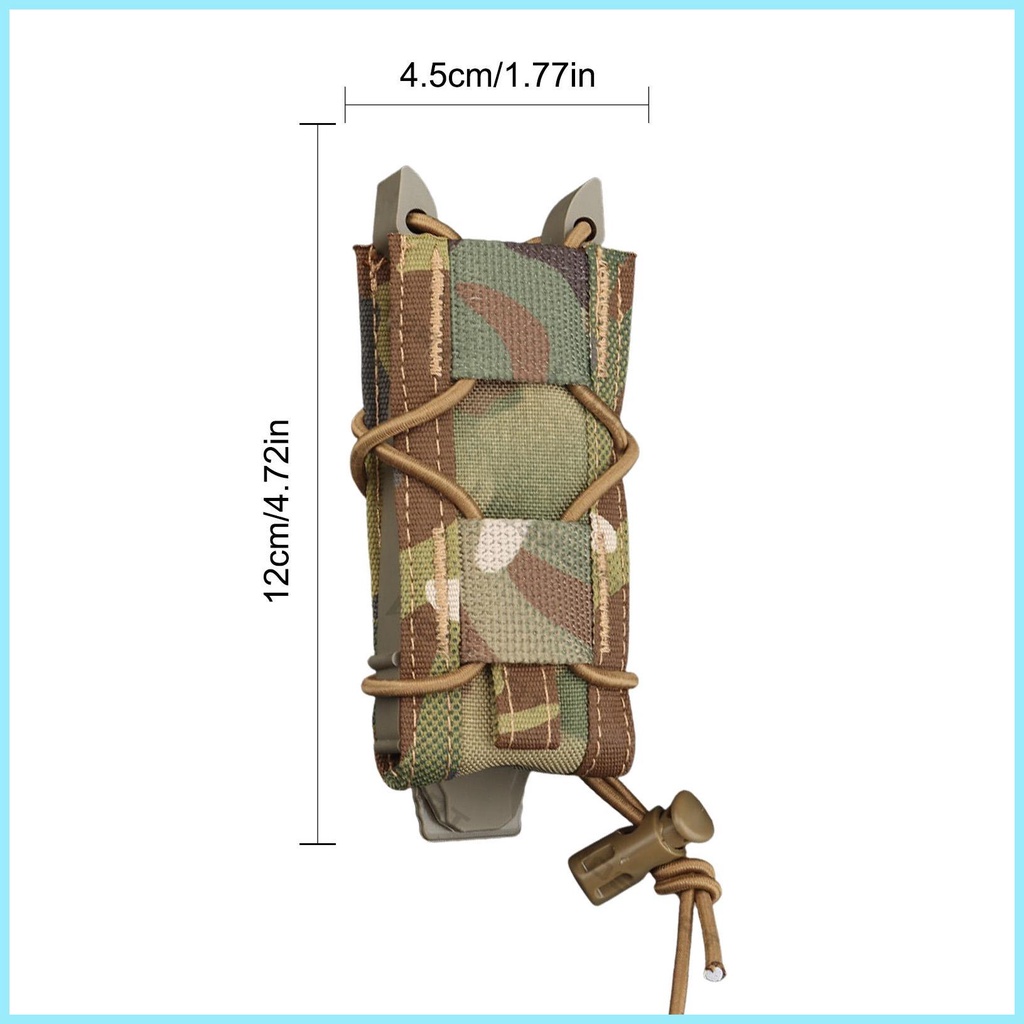 Túi Đựng Tạp Chí Molle Có Vòng Đệm Gắn Lưng Có Thể Điều Chỉnh Chắc Chắn