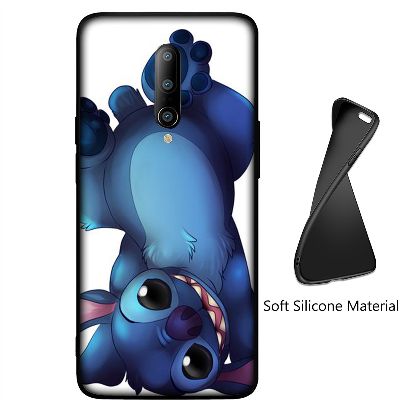 Samsung Galaxy S21 Ultra S8 Plus F62 M62 A2 A32 A52 A72 S21+ S8+ S21Plus Casing Soft Silicone H26 cute cartoon Lilo Stitch Phone Case