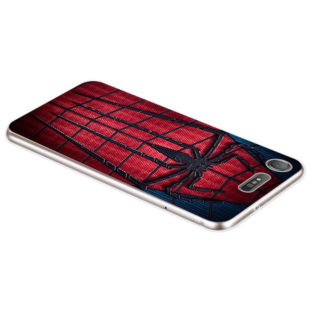 Ốp Điện Thoại Phong Cách Hình Spiderman Cho Sony C3 XZ XZ1 XZ2 XZ3 XZ4 Z3 M4 Z5