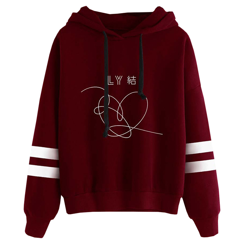 BTS Love Yourself Tear Sweatshirt Pullover Women's Hoodies Hit Upon